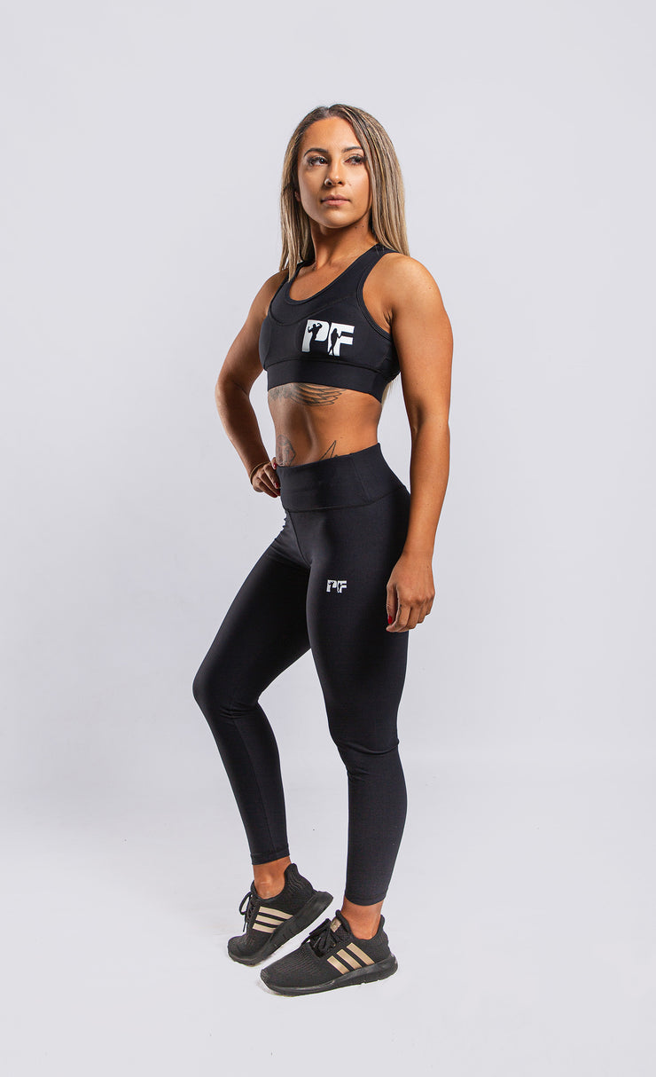 PFW. Classic Sports Bra - Black