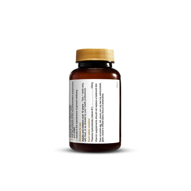 Herbs of Gold Vitamin B1 من 100mg