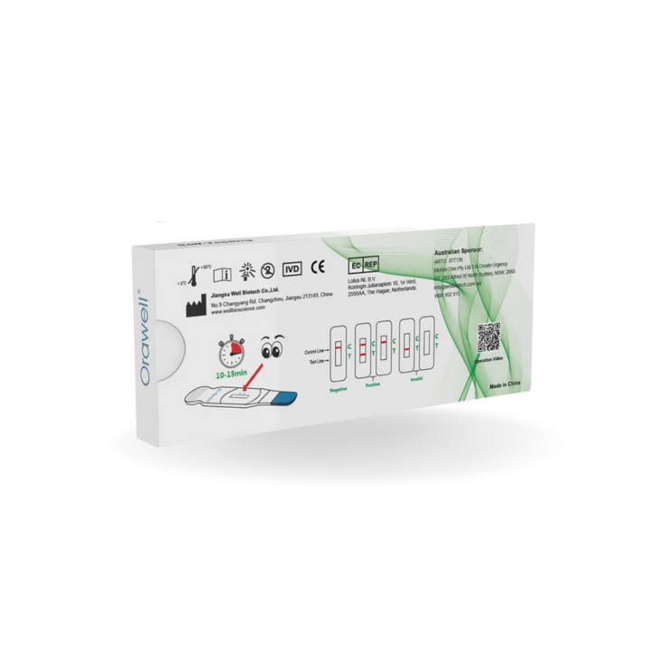 Orawell Rapid Antigen Test Kit Oral Self Test - 5 Test