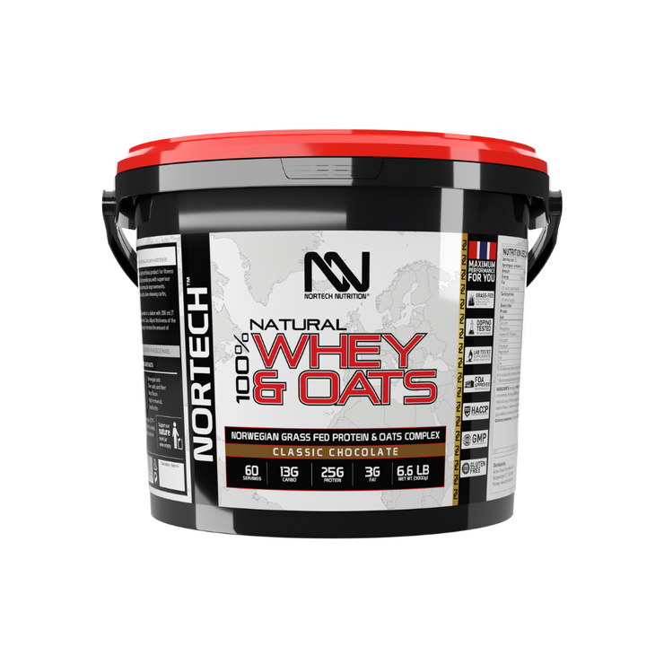 Nortech 100% Natural Whey & Oats